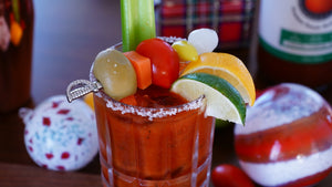 Multi-Color Holiday Bloody Mary Recipe