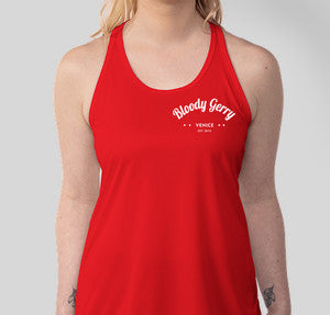 Bloody Gerry Unisex Cotton Jersey Tank